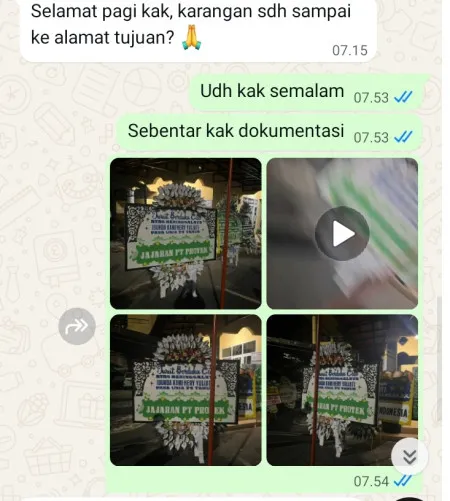 Pengiriman Papan Bunga Selamat Hegarmanah Panggarangan
