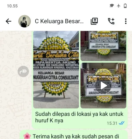 Pengiriman Papan Bunga Duka Hegarmanah Panggarangan
