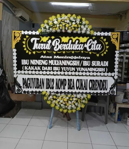 Papan Bunga Duka Hegarmanah Panggarangan